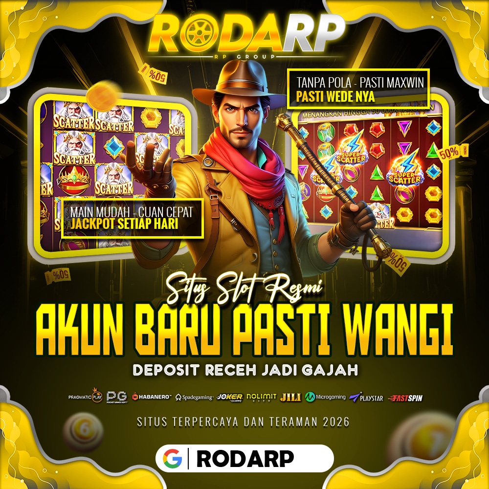 RODARP - SITUS SLOT GACOR ONLINE ANTI RUNGKAD LISENSI RESMI 2026 image 1